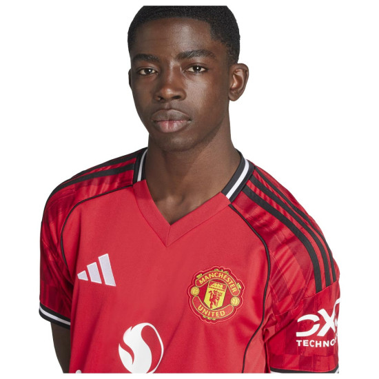 Adidas Ανδρική ποδοσφαιρική φανέλα Manchester United 25/26 Home Jersey Adidas Ανδρική ποδοσφαιρική φανέλα Manchester United 25/26 Home Jersey